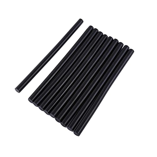 Hapivida Sticks Colla a Caldo 7mm/11mm Nero, Barre Adesive per Pistola Elettrica Fai DaTe Rapido Incollaggio Alta Resistenza (11 * 200mm)