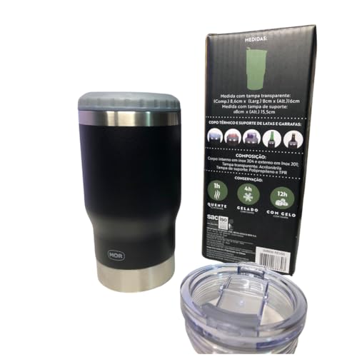 Copo Térmico Porta Lata Garrafa Long Neck 420ml