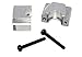 Aluminum rear window regulator slider rebuild kit for Nissan Sentra and Versa