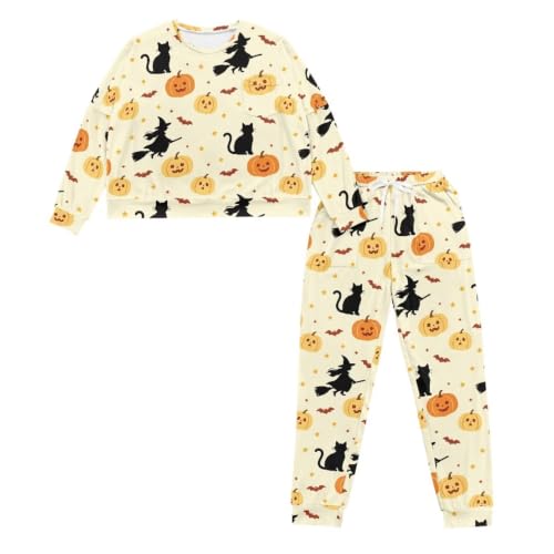 Image of Women's Pajamas Set Soft 2 Piece Loungewear Long Sleeve Pj Set