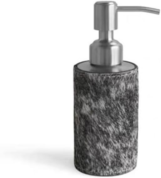 Soap Pump Dispenser High-end Hotel Bathroom Decoration Countertop Soap Dispenser Light Luxury Creative Horse Hair Metal Dispenser Bottle Bottles Dispenser(Small)