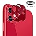 Produktbild FANIER Kamera Panzerglas Schutzfolie für iPhone 11 Kamera Schutz 6.1 Zoll [2 Stück], Anti-Kratzer Full Sreen Cover Kameraschutzhülle Linse Metall Objektivschutz Displayschutz für iPhone 11-Red