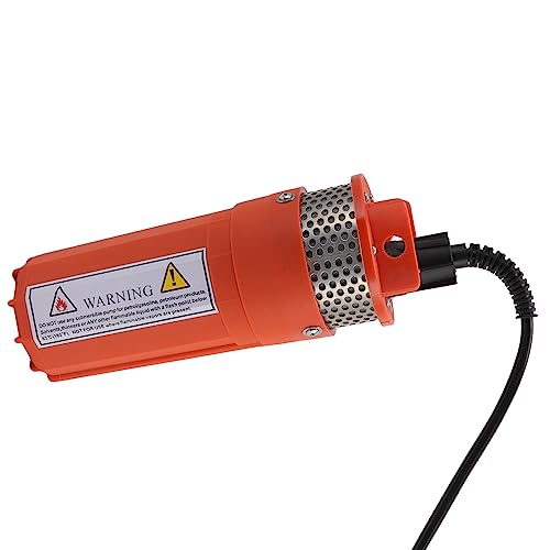Fauitay 12V DC Submersible Well Water Pump Solar Powered 6.5LPM 96W with for Livestock Irrigation Pond Deep Well Remote Cabin