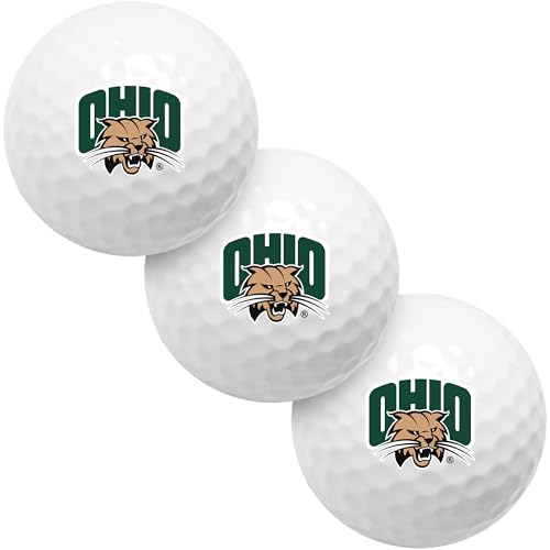 LinksWalker Ohio University Bobcats - 3 Golf Ball Sleeve