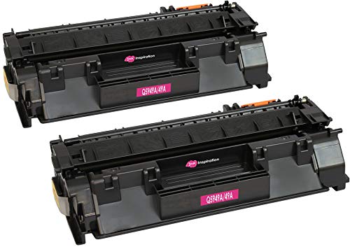 Ink Inspiration 2 Tóners compatibles con HP Q5949A 49A Laserjet 1160, 1320, 1320N, 1320NW, 1320TN, 3390, 3390AIO, 3392AIO | Alta Capacidad