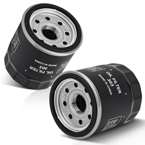 Image of 2520799 Oil Filter 3084963 Compatible with Polaris Sportsman 400 450 500 570 850 Ranger Scrambler 850 1000 XP Magnum 325 330 425 500 Xplorer 400 500 Xpedition 325 425(2 PCS)