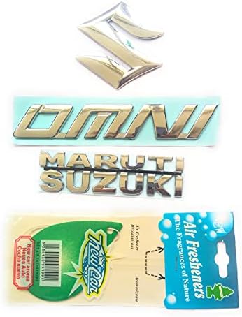 Car Monogram Symbol Wrap Decal Sticker Emblem Badge Logo Complete Kit 341 with Perfume Compatible with O-mni V-an Omani Van