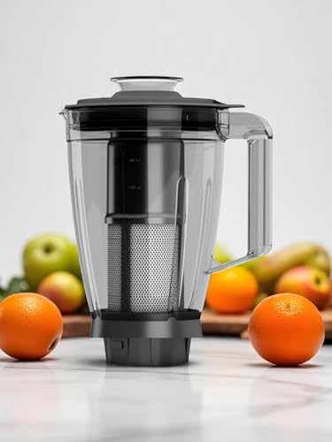 Image of Havells Juicer Jar, 1.75L Break-Resistant Polycarbonate Jar with Mesh Filter