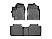 WeatherTech Custom Fit FloorLiners for Toyota Corolla - 1st & 2nd Row (4411091-445802), Black