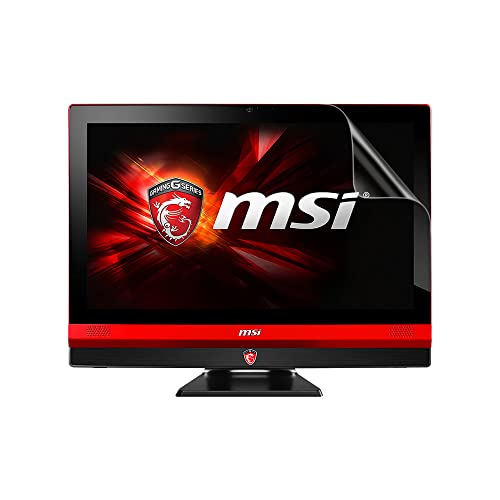 Celicious Vivid Invisible Glossy HD Screen Protector Film Compatible with MSI Gaming 24 6QE [Pack of 2]