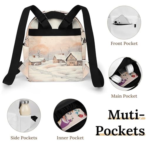 Mochila cómoda y práctica para solucionar el desorden y proteger la laptop 4