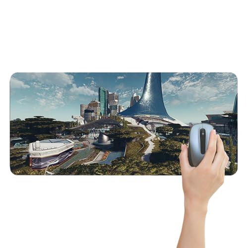 Tapis de Souris étendu avec surface imperméable et base grand format stable