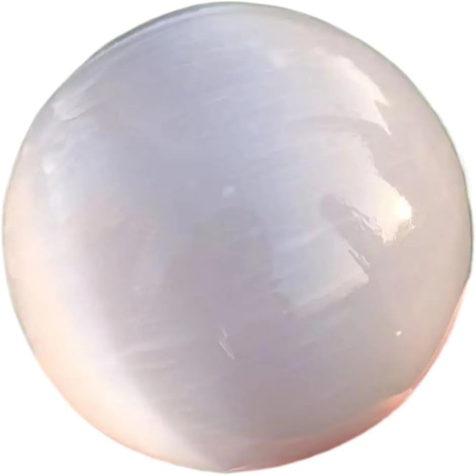 1pcs 100-200g White Selenate Balls Quartz Crystal Gypsum Balls Minerals