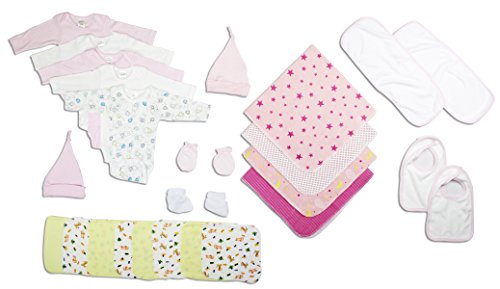 Bambini Newborn Baby Girls 17 Pc Layette Set