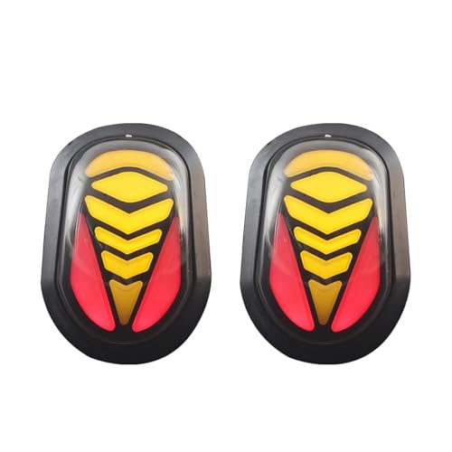 Clignotants de moto LED brillantes bicolores rouge jaune pour MSX