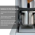 53.3mm Stainless Steel Coffee Bean Dosing Cup for Breville Espresso Machine Compatible with 54mm Portafilter With Grinder Activating Tab, For Sage sage barista express Impress BES870XL/875/876/878/880 - Image 7