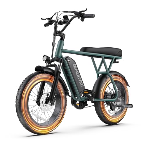 Tamobyke T63 Moped Electric Bike,Peak 750W Motor,20Mph,468Wh Battery Ebike image 1
