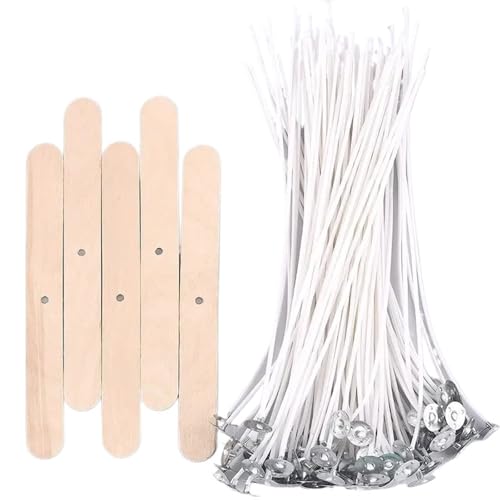 Mecha para vela de algodón encerado 600 piezas 6cm