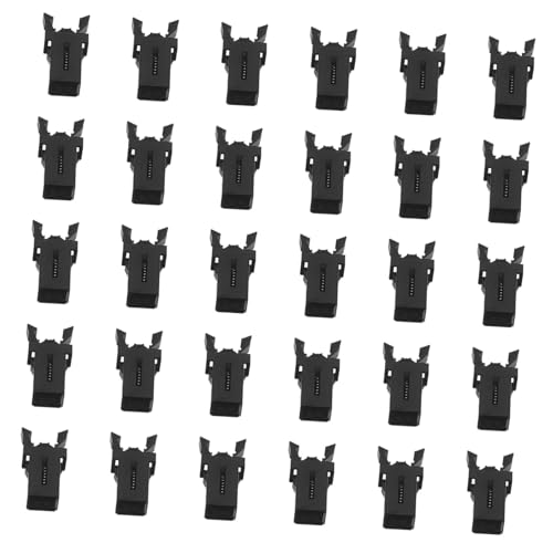 Garneck 30pezzi Fibbie Pressione Per Coperchi Di Bidoni Della Spazzatura Clip Di Chiusura Autobloccanti in Plastica Sostituzioni Di Ricambio Per Serratura Di Bloccaggio Per Bidoni Della