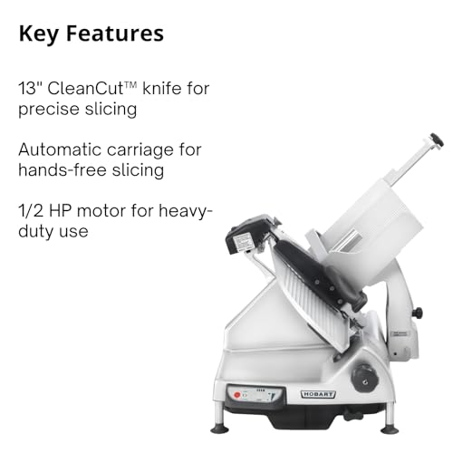 Hobart commercial meat slicer