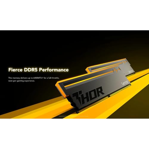 Lexar THOR RGB 2nd Gen 2x16 Go DDR5 6000 MT/ 288 pin DIMM - vue 8
