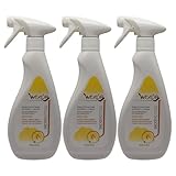Toglisudore, Smacchiatore Sudore e Urina, Adatto per: Camicie, Colletti, Regione ascellare, Biancheria intima, Lenzuola e Macchie Proteiche, 400ml (3 Unità)