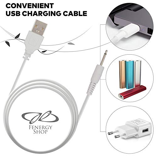 Fenergy Shop Replacement Dc Charging Cable Set | Usb Charger Cords - 2.5 Mm - Fast Charging #TOP4