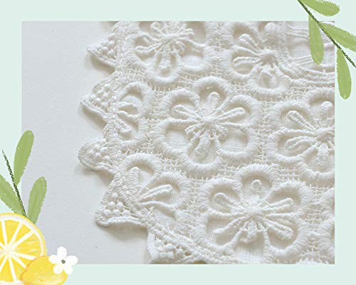 Miniatura 7 de GZMM Babero de bebé para niñas, babero de encaje suave para bebés de 0 a 12 meses, paquete de 2