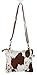 Myra Bag White & Brown Cowhide Shade Bag S-1171