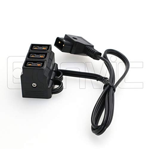 Adaptador divisor rosca en D macho B zapata triple soporte iluminacion camara