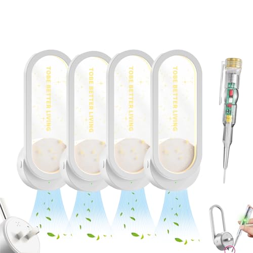 Purificador de Aire Ionizador Pack 4 para Hogar con Luz Nocturna miniatura 1