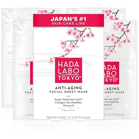 Hada Labo Tokyo Ultimate Anti-aging Facial Mask - 0.7 Oz Cover