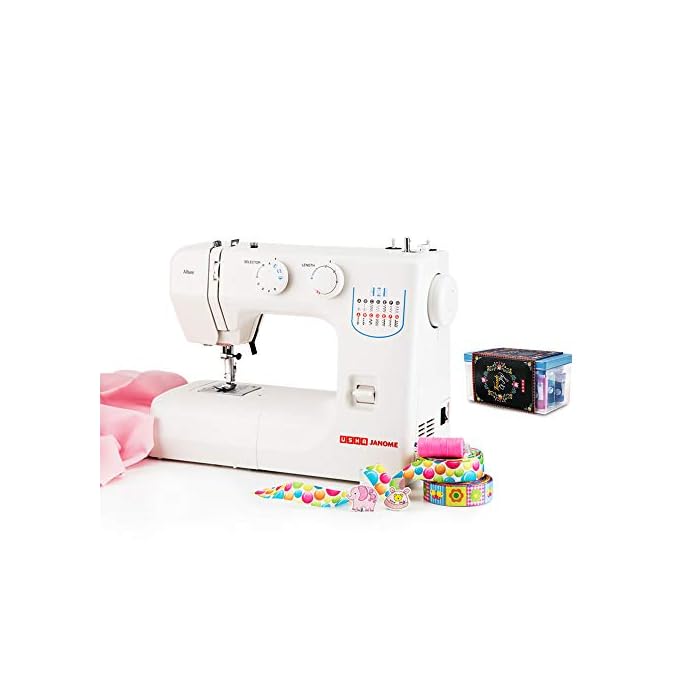 Buy Usha Janome Allure Automatic ZigZag Electric Sewing Machine (White