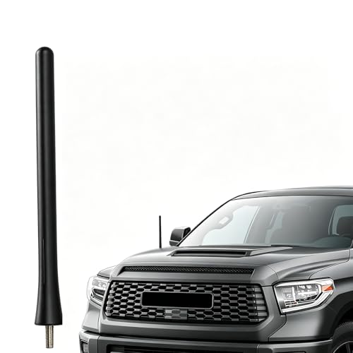 LQYLMY Short Antenna Compatible with Toyota Tundra Tacoma Sienna FJ Cruiser 4Runner, Internal Copper Coil for Enhanced Reception, Car Wash Proof, 7 inches Rubber Radio Antenna
