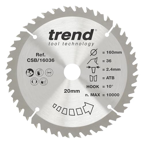 Lame scie circulaire pour bois 160 mm idéale pour couper vos panneaux sans éclat