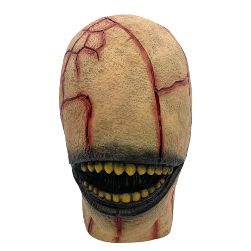 Latex Mask® | Máscara de Terror sin Ojos | Disfraz Halloween para Adultos | Látex Resistente y Cómodo | 100% Horror | Mascara Halloween, Carnaval, Cosplay | OriginalCorner®