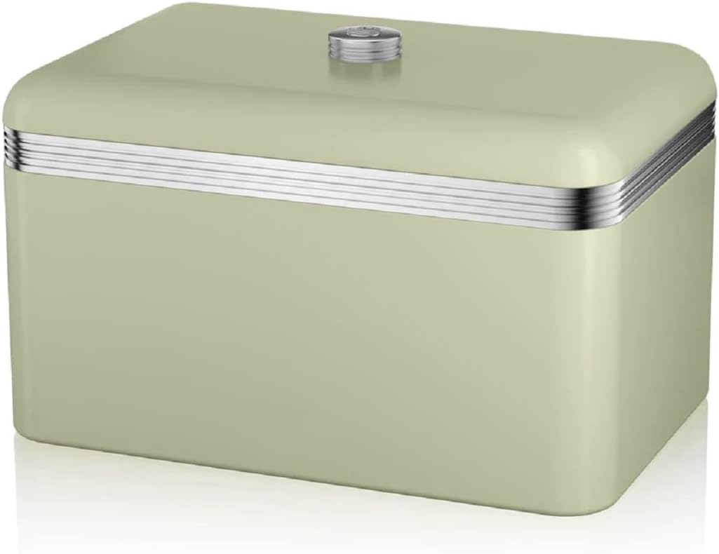 Swan Products Retro Bread Bin SWKA1010GN