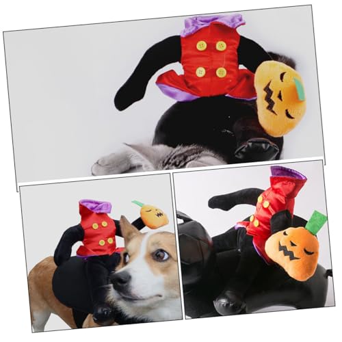 Disfraz Halloween Calabaza para Perro Talla Mediana miniatura 6