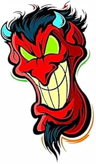 WZJH -Modne naklejki naklejka samochodowa tylna skrzynka graficzna przednia szyba PCW motocykl samochód dekoracyjna naklejona, 13 cm x 8 cm