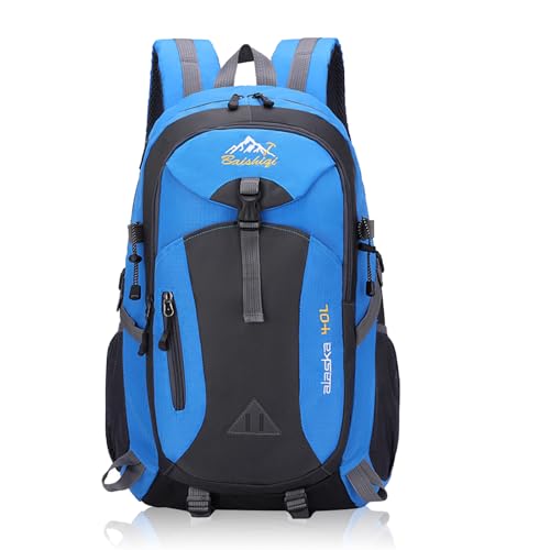 Randonnée Homme Femme 40L Sac à Dos Imperméable Grande Sac à Dos Voyage pour Sport Camping Voyage Cyclisme Camping Trekking Outdoor