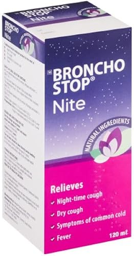 Bronchostop Nite Nite Night-Time Cough Syrup 120 ml