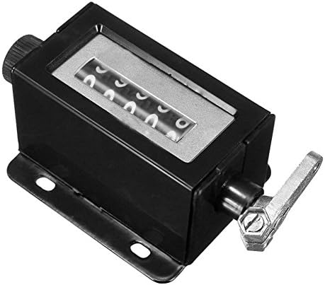 Counter Manual 5 Digits Resettable Mechanical Pull Stroke Mechanical Hand Tally Stroke Click Counting Mount