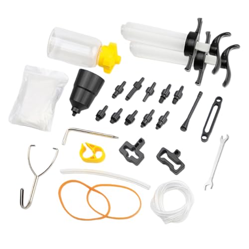 Kit de purge de freins hydrauliques anti-fuite en aluminium pour entretien vélo
