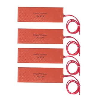 Ciciglow Heißbett-Stützplatte Für 3D-Drucker V0/V0.1 - 120x120x6mm Aluminium, Präzise Gebohrt