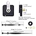 FUCHU High Torque Silent DIY Wall Clock Quartz Movement Mechanism with 8 Inch Long Hands Repair Tool Replacement Parts Kit