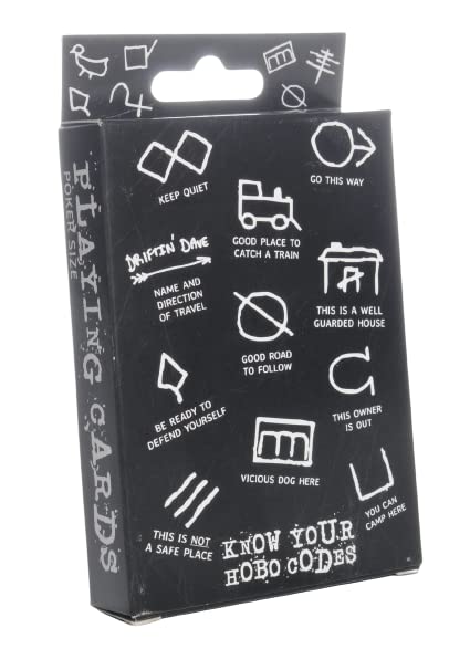 MyCo Hobo Codes Playing Cards