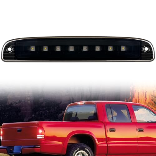 Image of Nilight Third Brake Light for Dodge Dakota 1997-2010, Smoked Lens