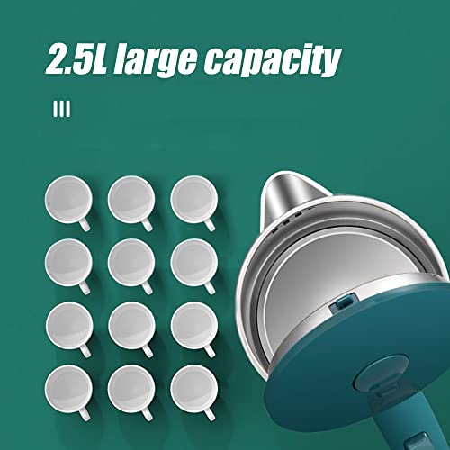 Fehun Kettle-Stainless Steel, 60℃ Heat Preservation, 25 Liters, 1500W, Automatic Shutdown, Boil-Dry Protection Technology, Suitable For Coffee, Tea, And Beverages #TOP5