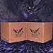 DND DM Screen 5e Dungeon Master Screen Deluxe Leather 4-Panel Customizable Magnetic Panel Game Master Screen with Magnetic Stickers, for Dungeons and Dragon, Pathfinder