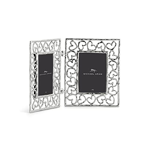 Michael Aram Heart Hinged Frame - Silver - 2" X 3" #TOP29